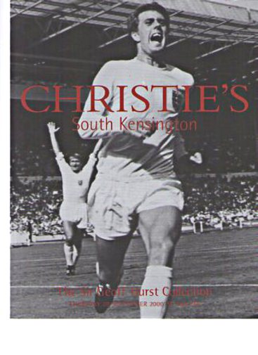 Christies 2000 The Sir Geoff Hurst Collection
