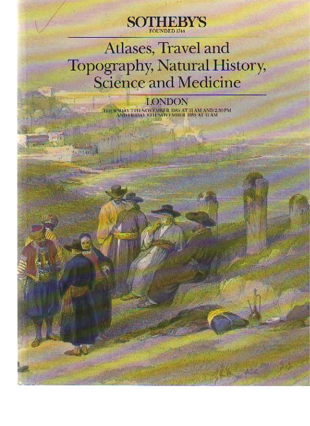 Sothebys 1985 Atlases Natural History, Science & Medicine