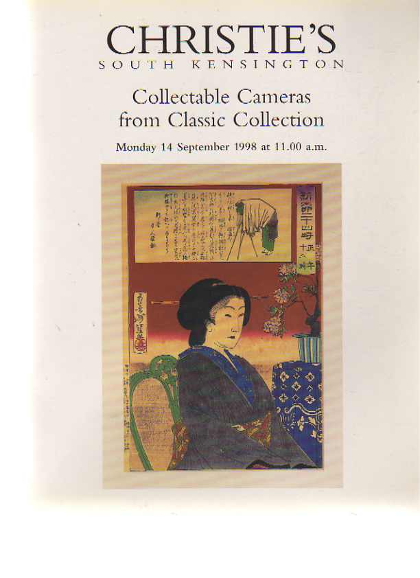 Christies 1998 Collectable Cameras - Classic Collection