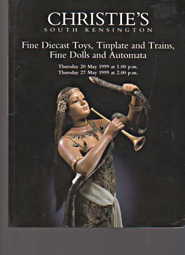 Christies 1999 Diecast Toys, Tinplate & Trains, Dolls, Automata