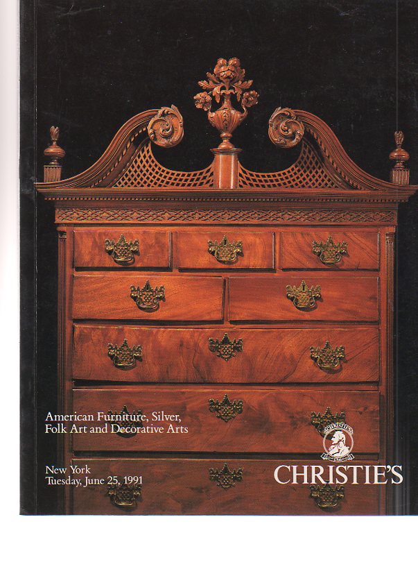 Christies 1991 Important American Furniture, Folk Art