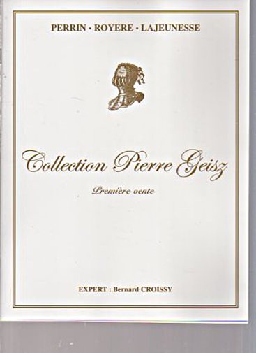 Versailles Enchères 2001 Geisz Collection of Arms
