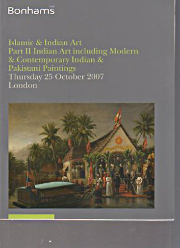 Bonhams 2007 Islamic & Indian Art, Modern, Contemporary Art