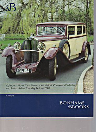 Bonhams & Brooks 2001 Collectors Motor Cars, Historic Vehicles