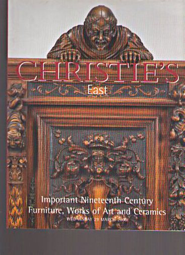 Christies 2000 Important 19th Century Furniture, Works of Art