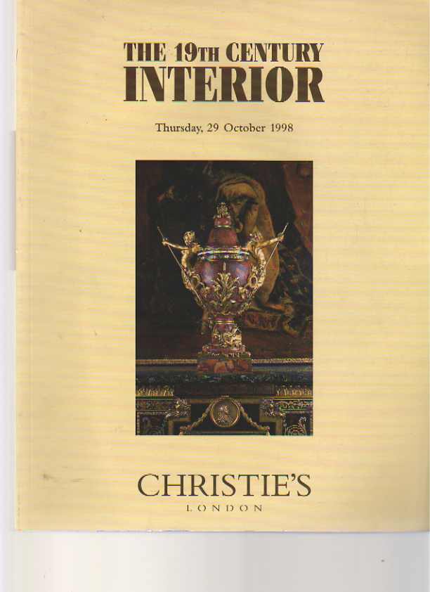 Christies 1998 The 19th Century Interior