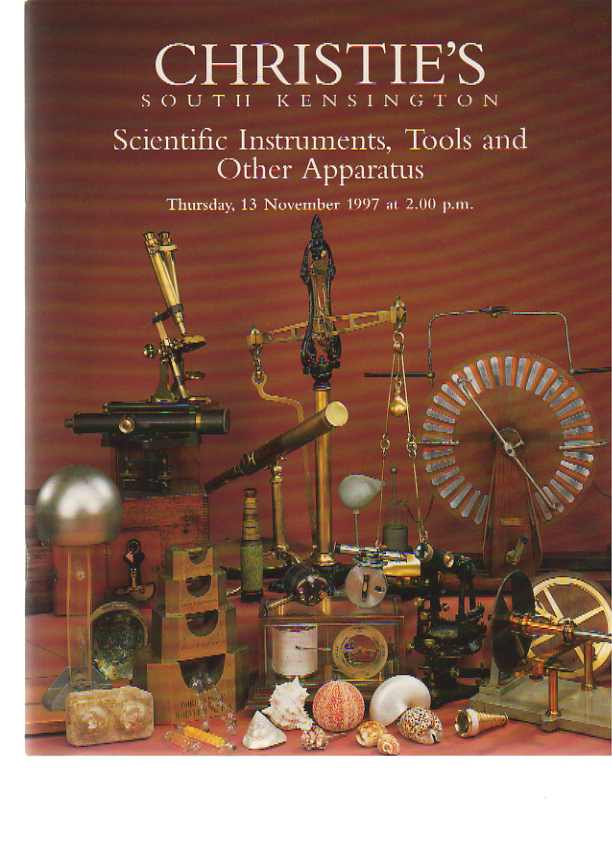 Christies 1997 Scientific Instruments, Tools & Other Apparatus