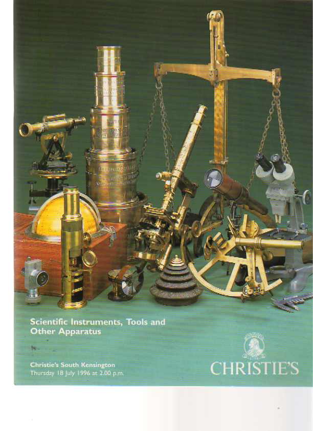 Christies 1996 Scientific Instruments, Tools & other Apparatus