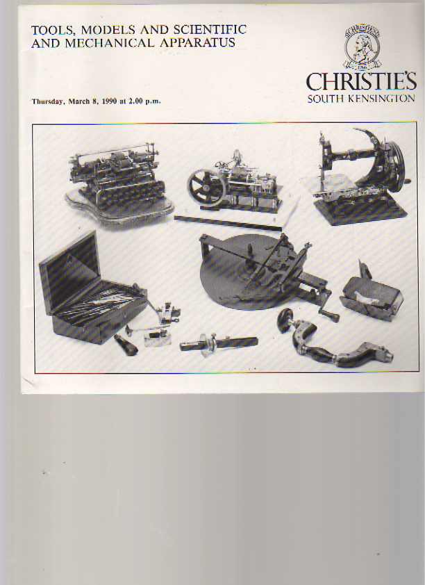 Christies 1990 Tools, Models,Scientific & Mechanical Apparatus