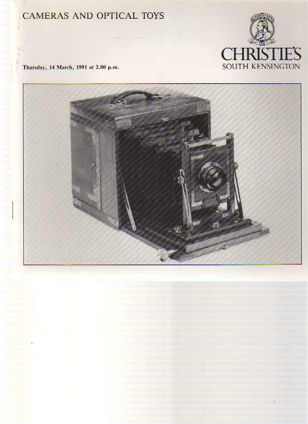 Christies March 1991 Cameras & Optical Toys