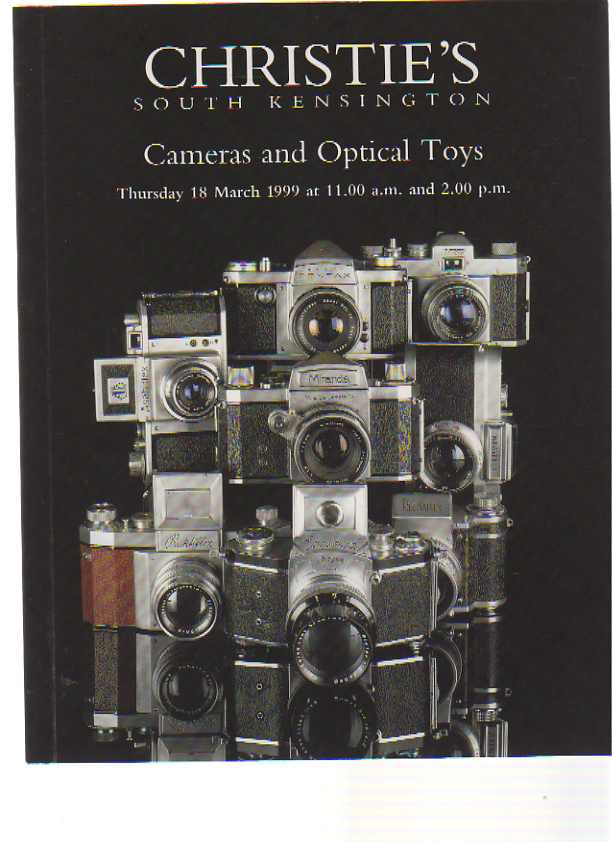 Christies March 1999 Cameras and Optical Toys