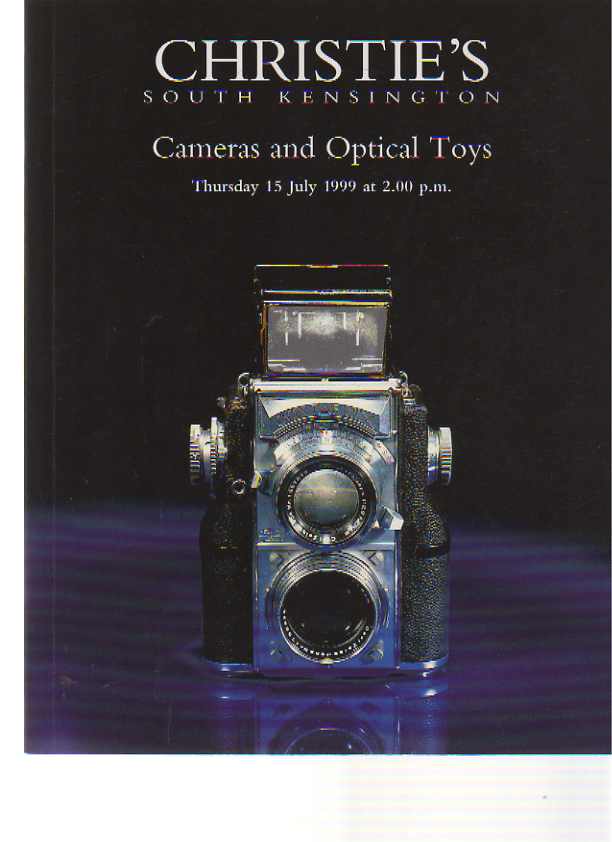 Christies 15th July 1999 Cameras and Optical Toys