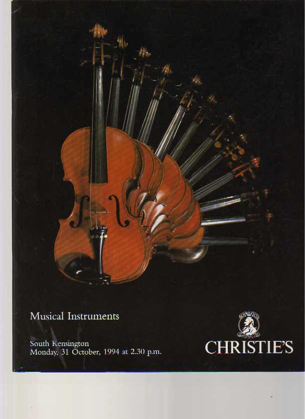 Christies 1994 Musical Instruments