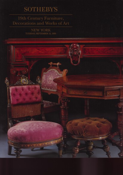 Sothebys September 1995 19th Century Furniture, Decorations etc