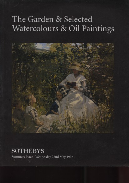Sothebys 1996 Garden & Selected Watercolours Oil Paintings