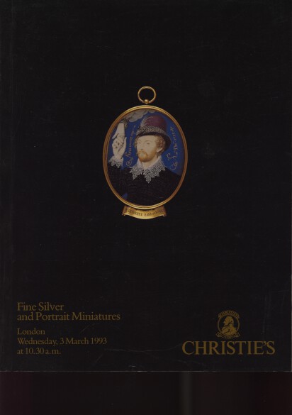 Christies 1993 Fine Silver & Portrait Miniatures