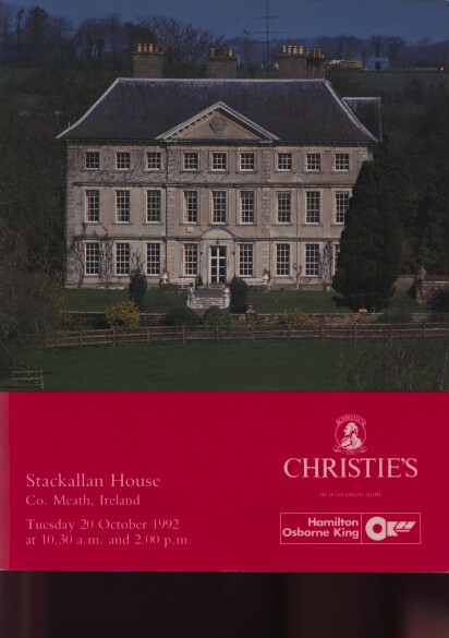 Christies 1992 Stackallan House Co. Meath, Ireland