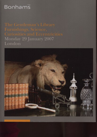 Bonhams 2007 The Gentleman's Library, Science, Curiosities