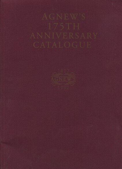 Agnews 1992 175th Anniversary Catalogue with supplement