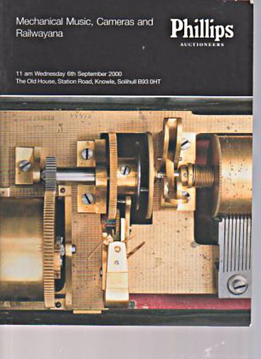 Phillips 2000 Mechanical Music, Cameras & Railwayana