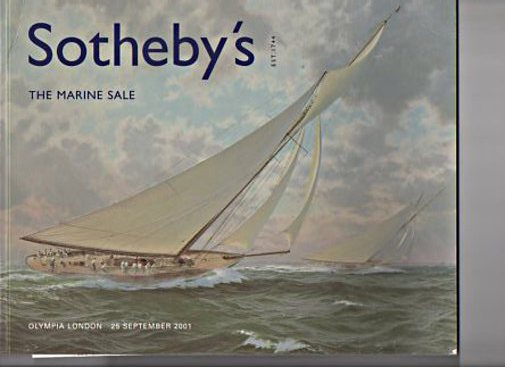 Sothebys September 2001 The Marine Sale