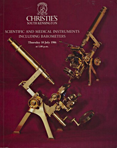 Christies 1986 Scientific and Medical Instruments