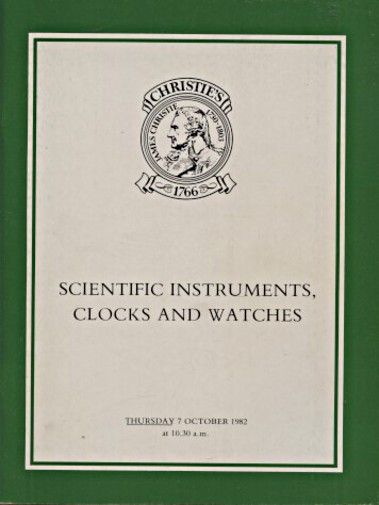 Christies 1982 Scientific Instruments, Clocks & Watches