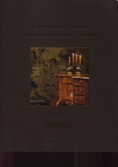 Sothebys 2007 Important Private Collection From Hanover V II