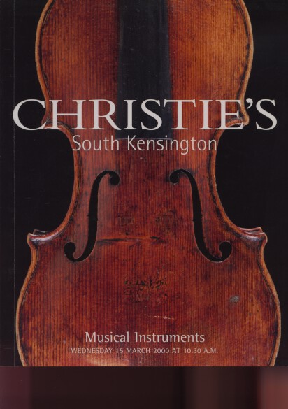 Christies 2000 Musical Instruments