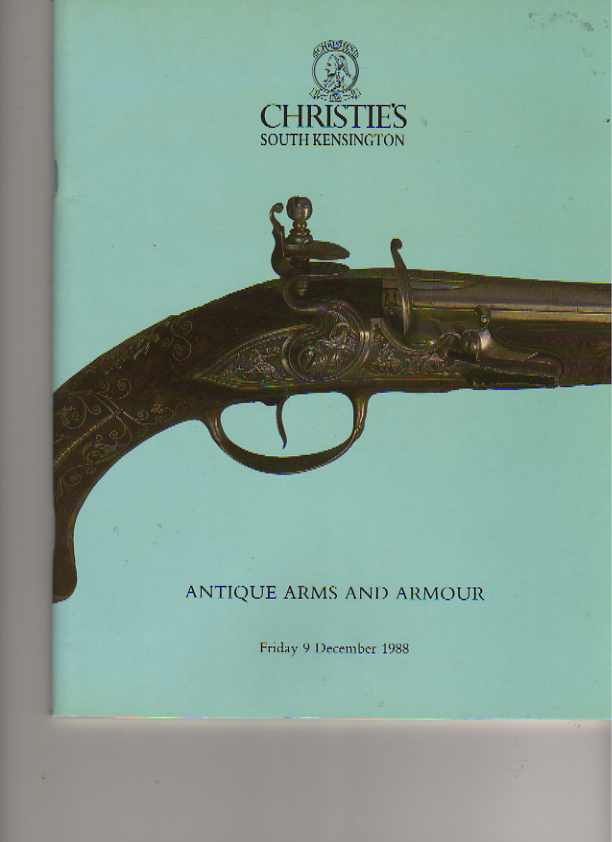 Christies December 1988 Antique Arms & Armour (Digital Only)