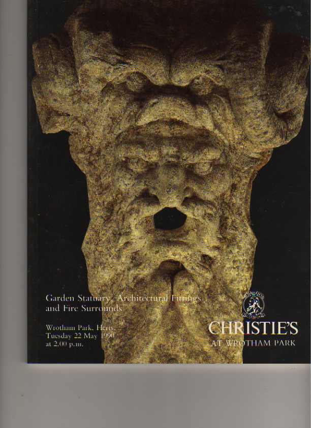 Christies 1990 Garden Statuary, Architectural fittings ....