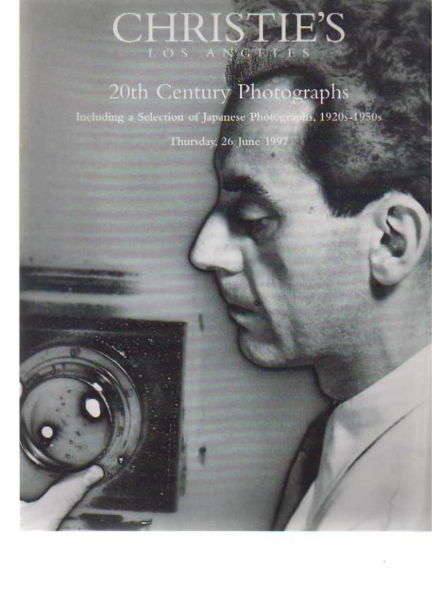 Christies 1997 20th Century Photographs (inc. Japanese)