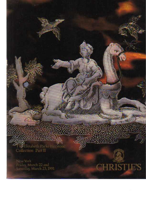 Christies 1991 Parke Firestone Collection Part II