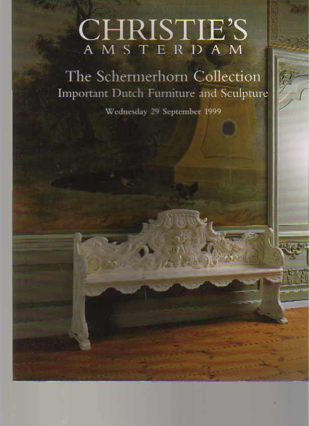 Christies 1999 Schermerhorn Collection Important Dutch Furniture