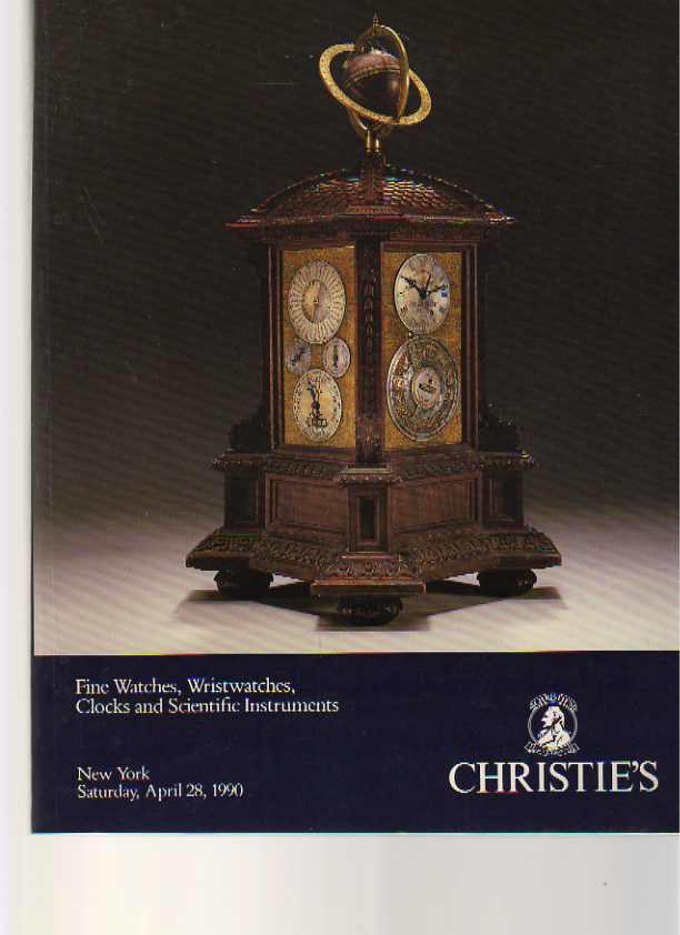Christies 1990 Fine Watches, Clocks, & Scientific Instruments