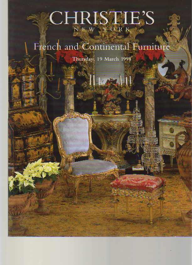 Christies 1998 French & Continental Furniture