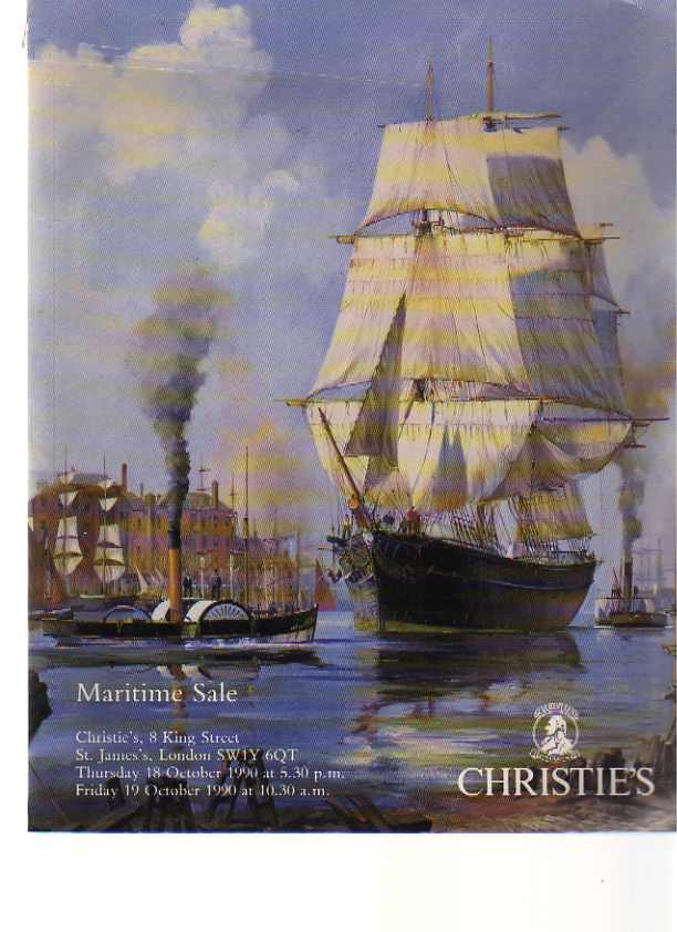 Christies October 1990 Maritime Sale