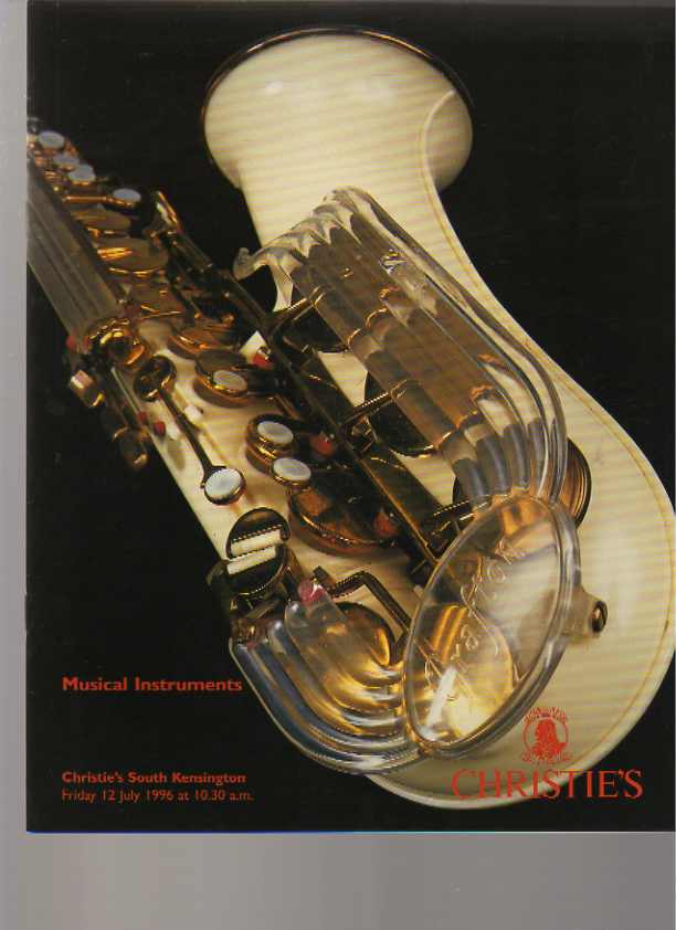 Christies 1996 Musical Instruments