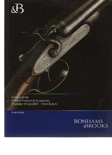 Bonhams 2001 Antique Arms, Modern Firearms & Accessories