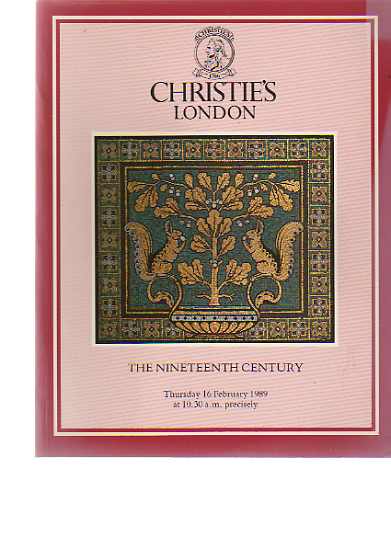 Christies February 1989 The Nineteenth Century