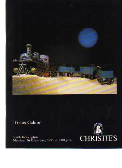 Christies 1991 Trains Galore