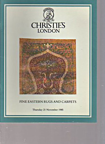 Christies 1985 Fine Eastern Rugs and Carpets