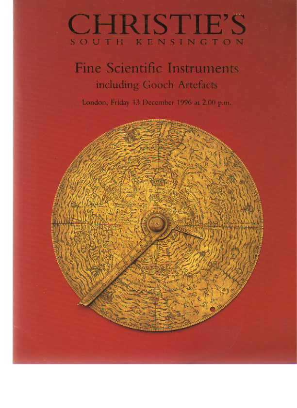 Christies 1996 Fine Scientific Instruments (inc Gooch Artefacts)