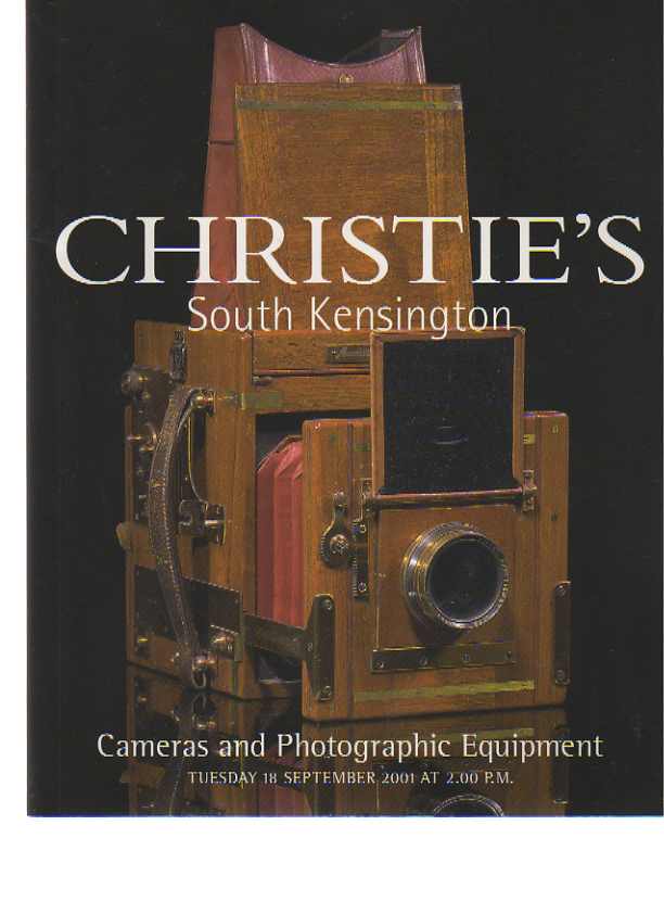 Christies September 2001 Cameras & Photographic Equipment (Digital Only)