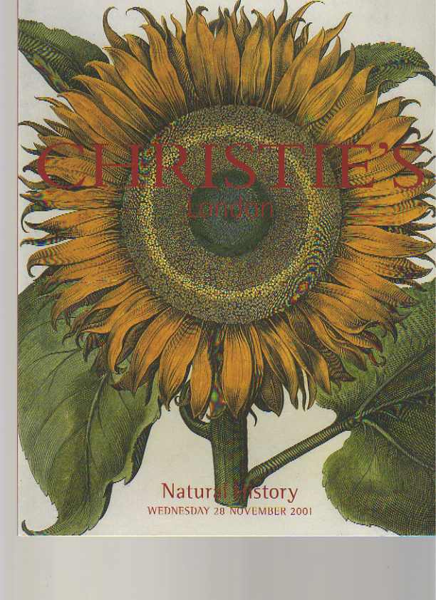 Christies November 2001 Natural History