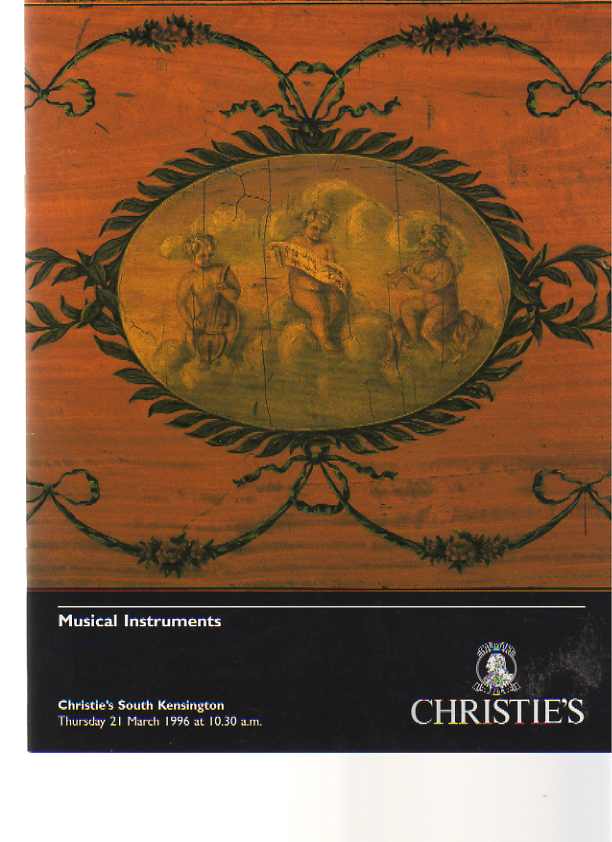 Christies 21st March 1996 Musical Instruments