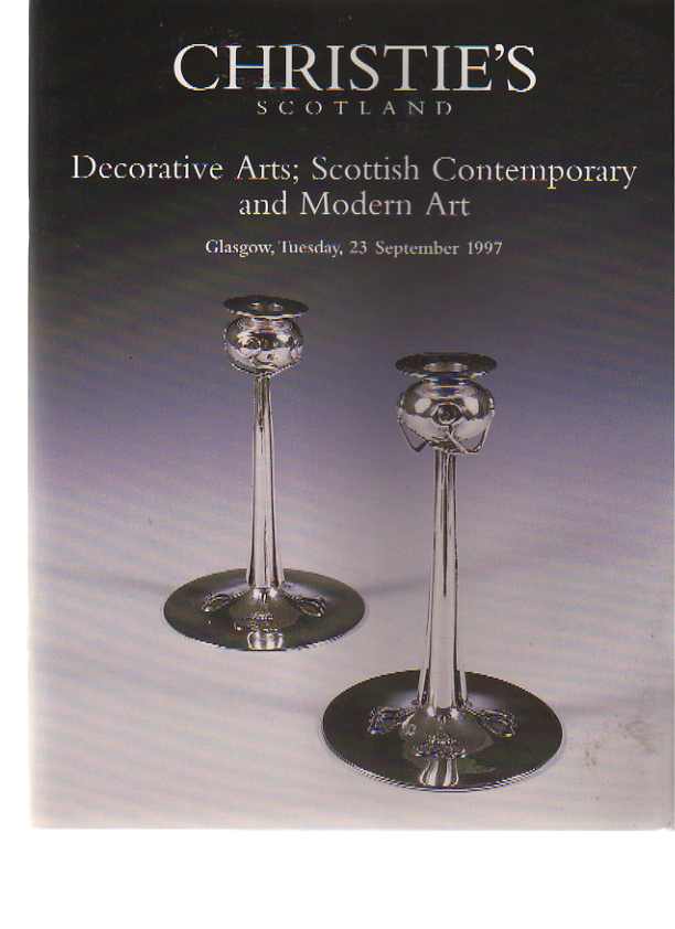 Christies 1997 Decorative Arts inc Scottish Modern Art