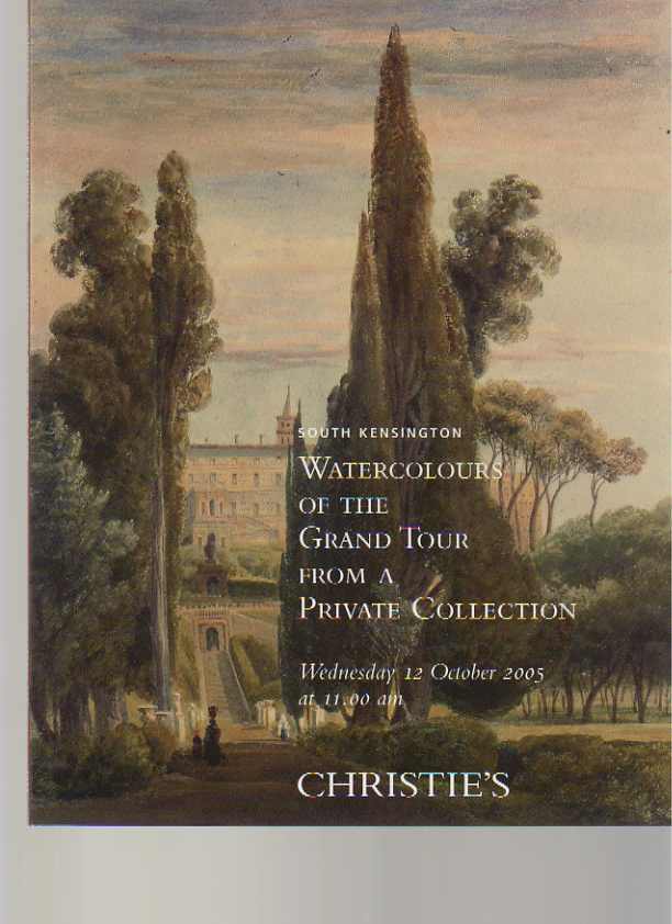 Christies 2005 Watercolours of the Grand Tour