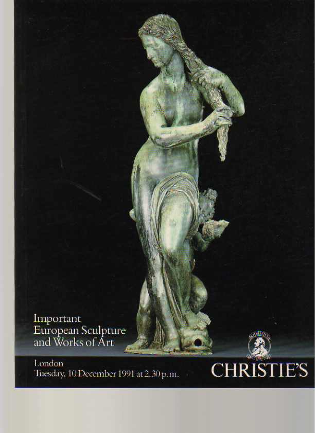 Christies 1991 Important European Sculpture & Works of Art