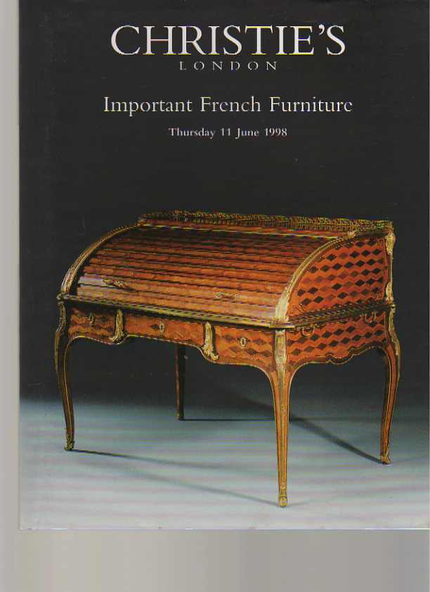 Christies June 1998 Important French Furniture